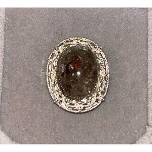 Gorgeous High Quality Oval Garden Quartz Pendant
